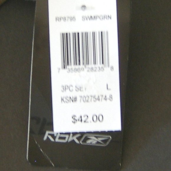 Reebok Sweatshirt 3 Pieces Hoodie Tee & Cinch Bag - Picture 11 of 11